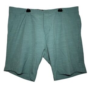 Ron Jon Surf Shop Hybrid Series Walkshort Boardshort Teal Stripe Size 44